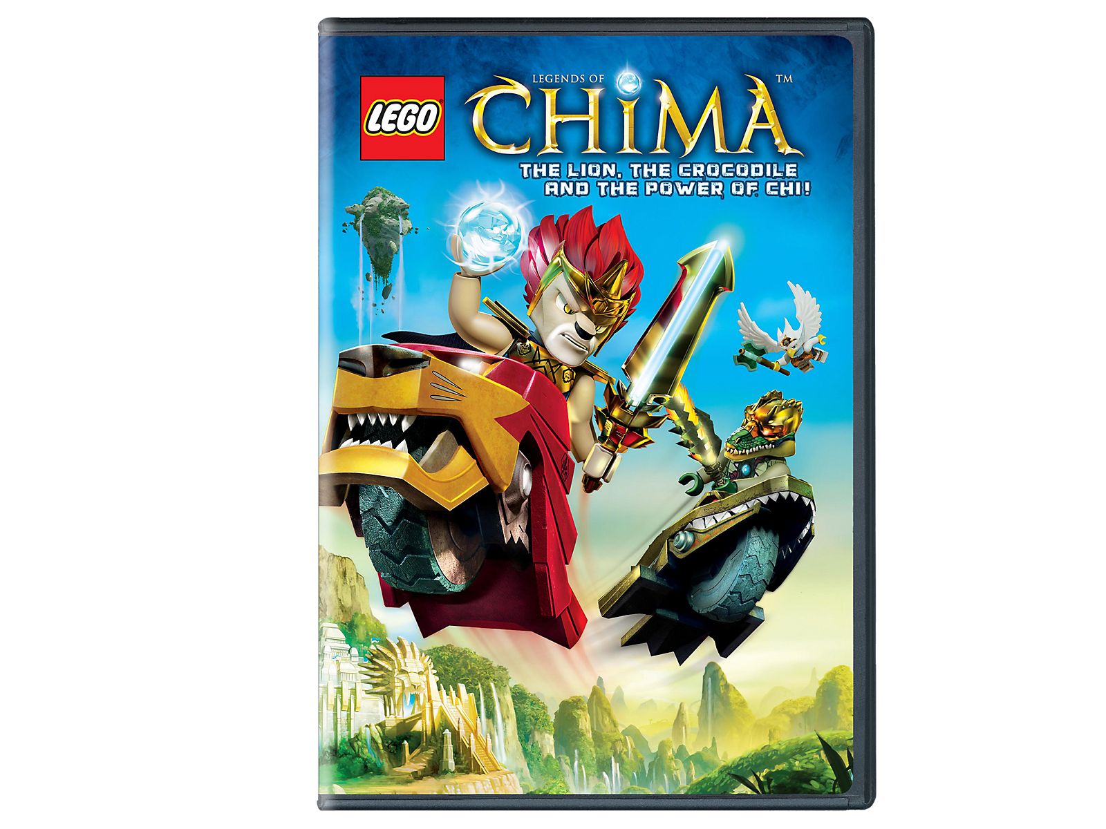Legends of Chima: The Lion, The Crocodile and the Power of CHI! - DVD LEGO Audio and Visual Media set (#5003578-1, 2014)