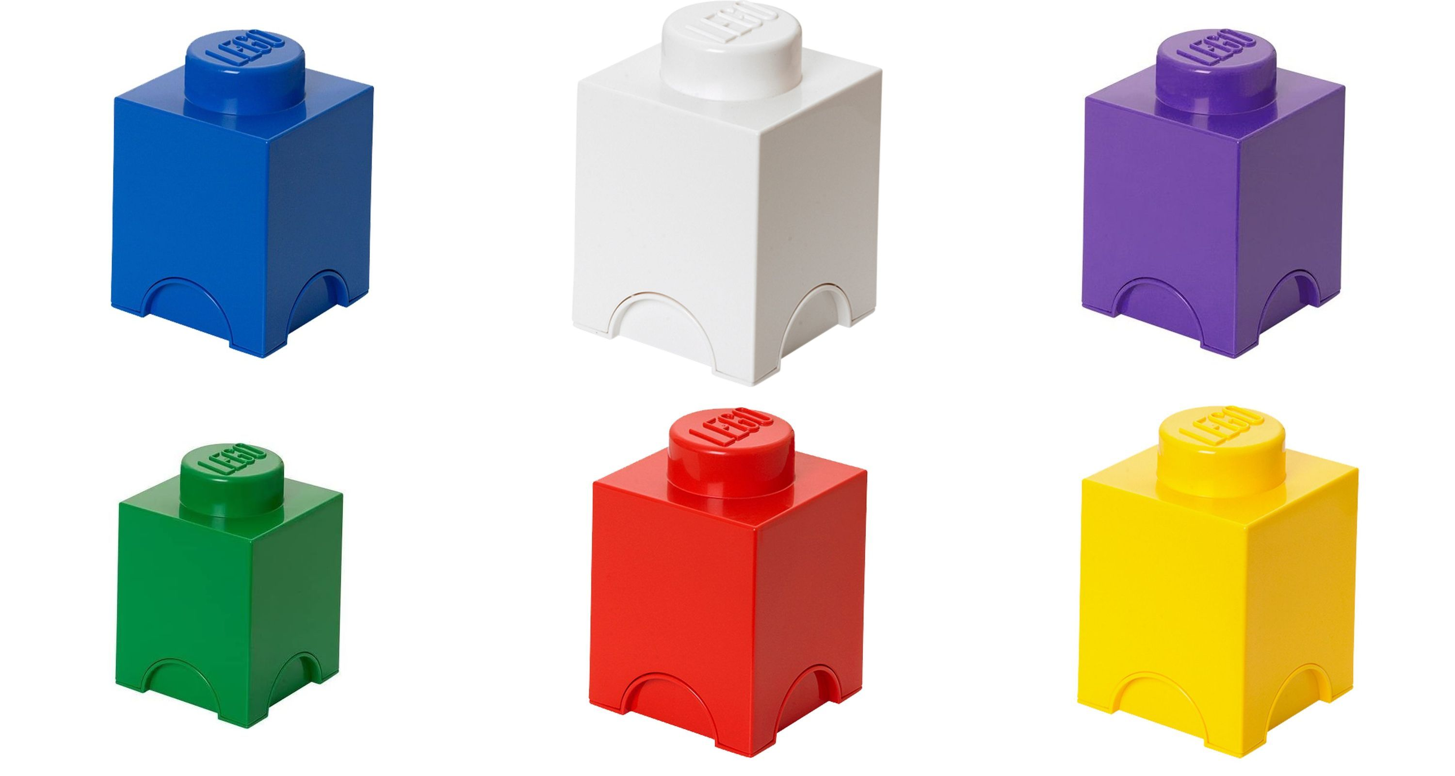 Storage Brick 1 x 1 (All Colors) LEGO Storage set (#5004268-1, 2014)