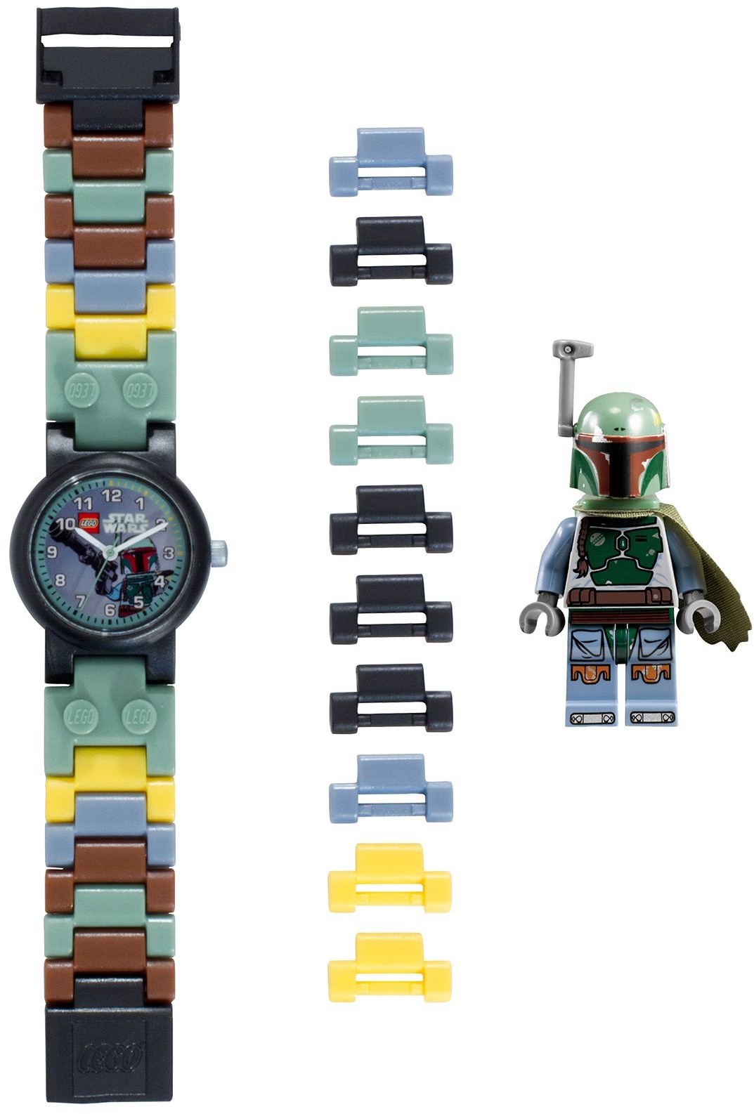 Boba Fett Minifigure Watch LEGO set (#5004605-1)