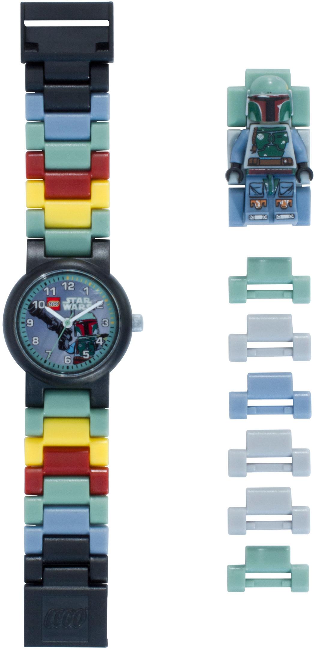 Boba Fett Minifigure Link Watch LEGO Clocks and Watches set (#5005013-1, 2015)