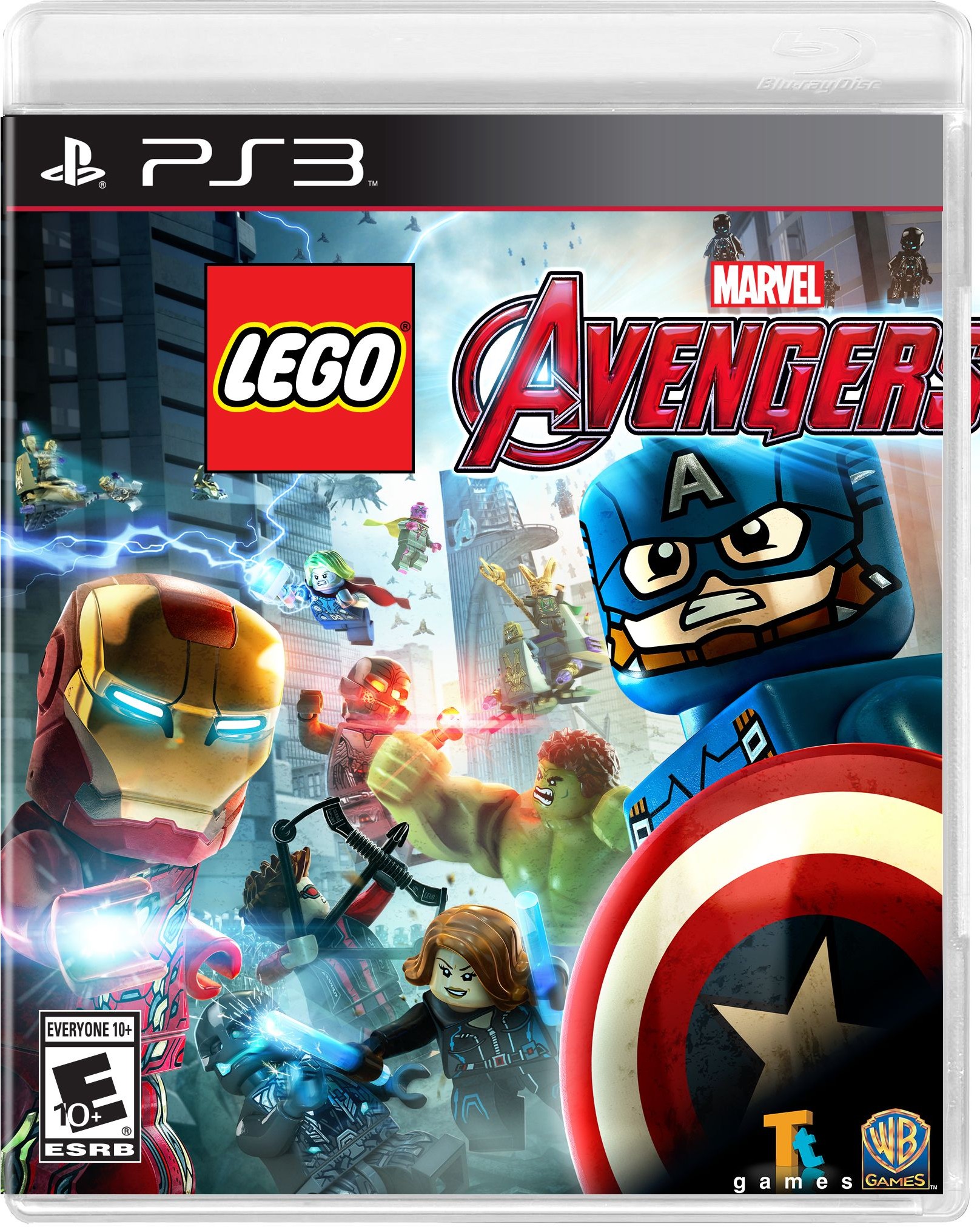 Marvel Avengers - PS3 LEGO Video Games and Accessories set (#5005059-1, 2016)