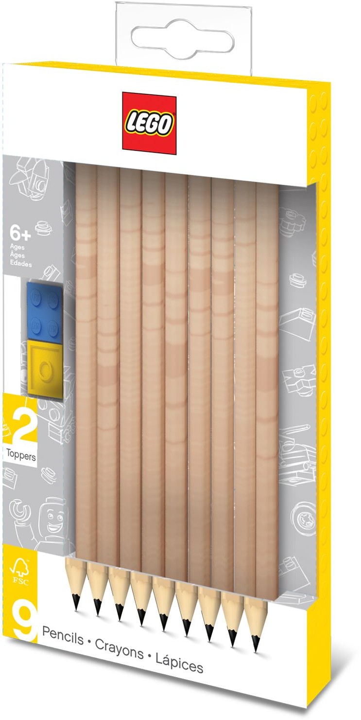 9 Pencils LEGO Stationery and Office Supplies set (#5005111-1, 2016)