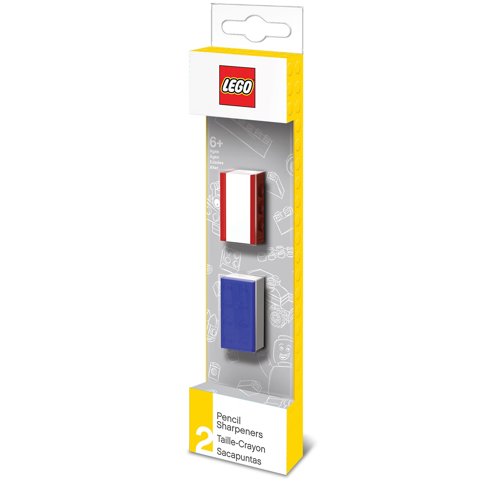 Pencil Sharpeners LEGO Stationery and Office Supplies set (#5005112-1, 2016)