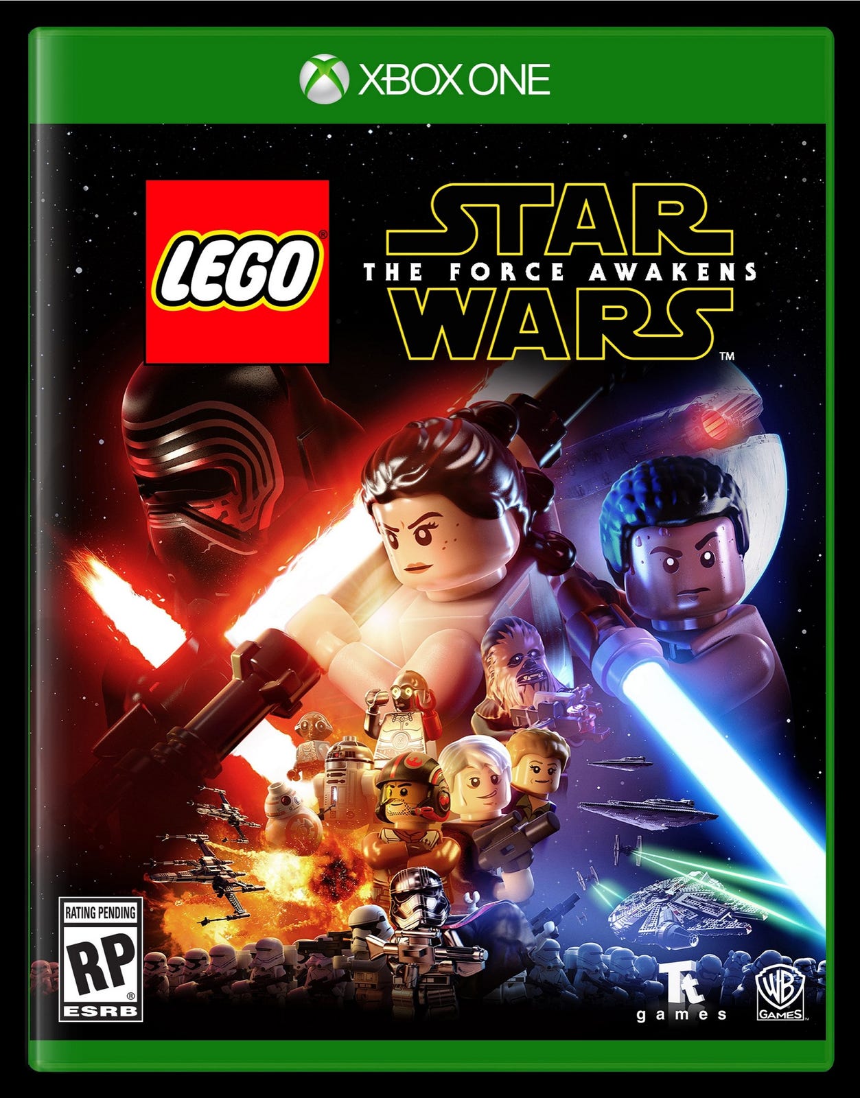 Star Wars: The Force Awakens - Xbox One LEGO Video Games and Accessories set (#5005140-1, 2016)