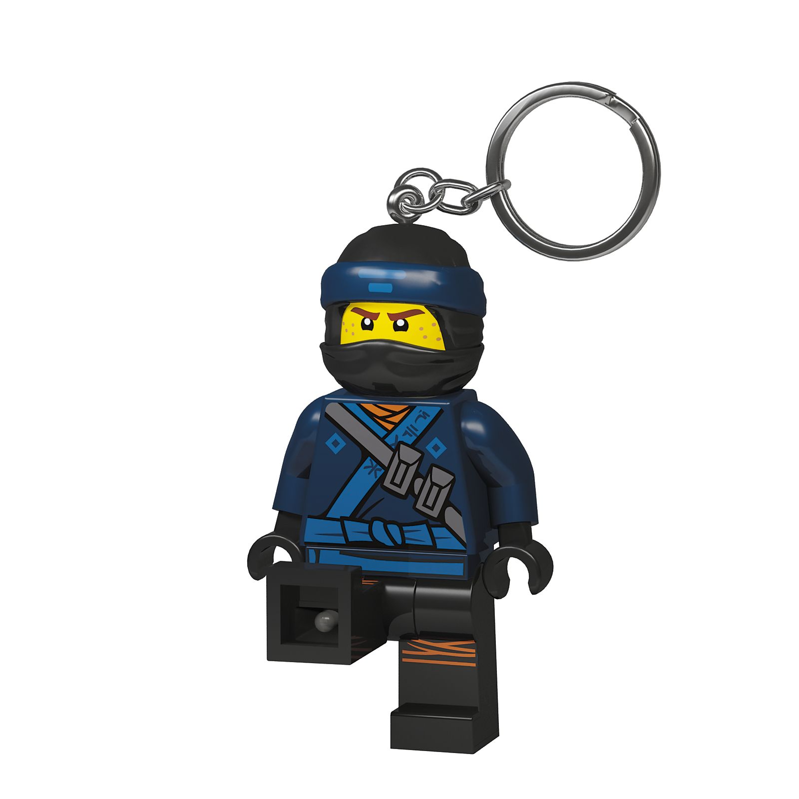 Jay Minifigure Key Light LEGO Key Chain set (#5005394-1, 2017)