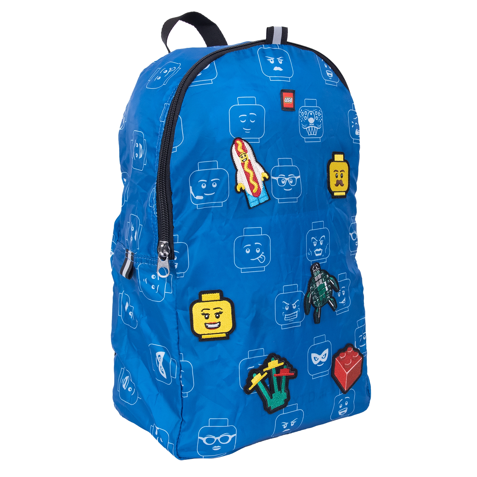 Minifigure Packable Patch Backpack LEGO Bags, Totes, & Luggage set (#5006360-1, 2020)