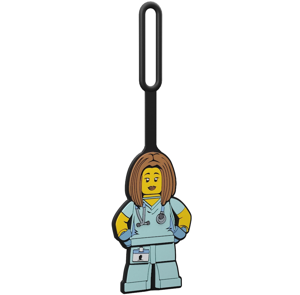 Nurse Bag Tag LEGO Bag and Luggage Tags set (#5006371-1, 2020)
