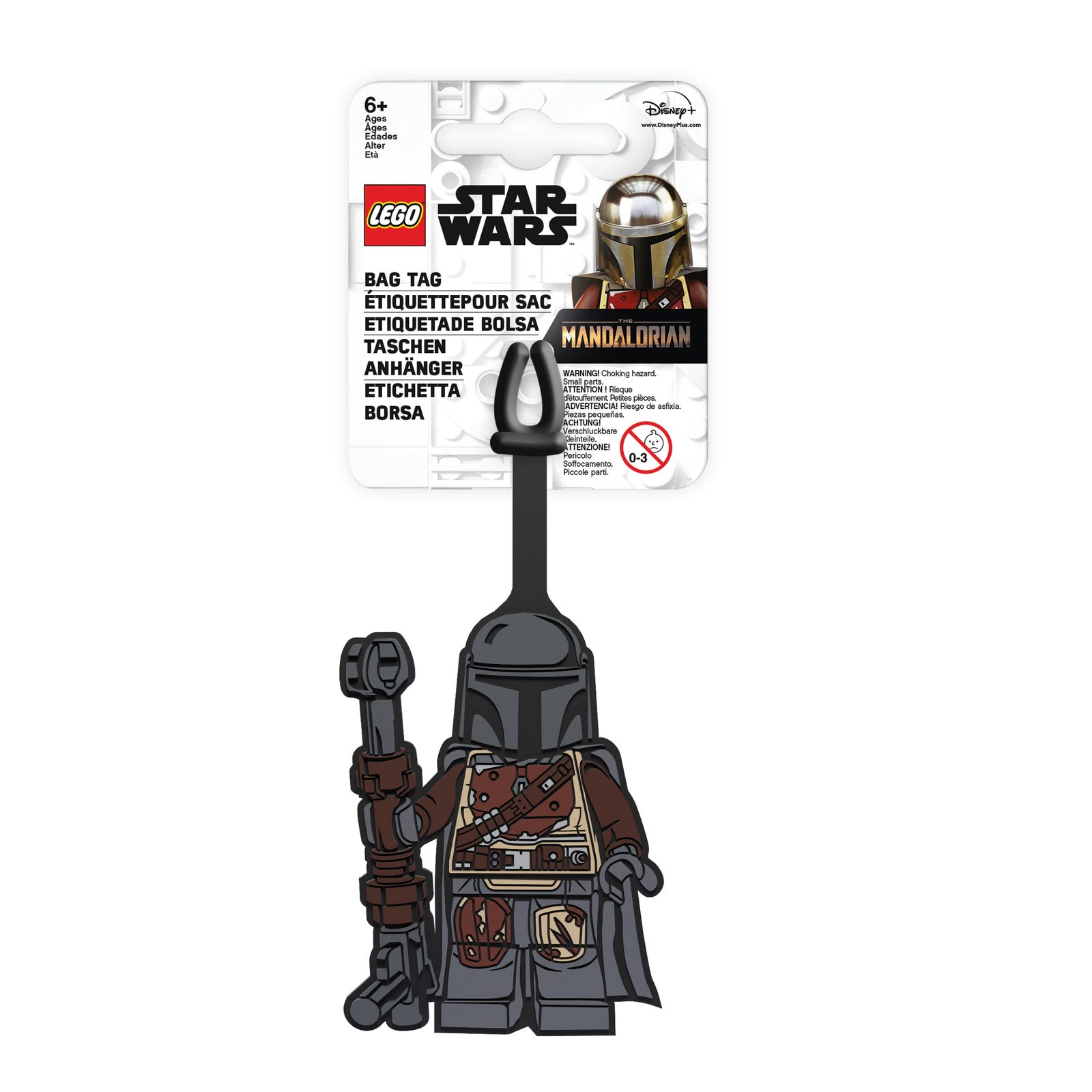 The Mandalorian Bag Tag LEGO Bag and Luggage Tags set (#5007138-1, 2022)