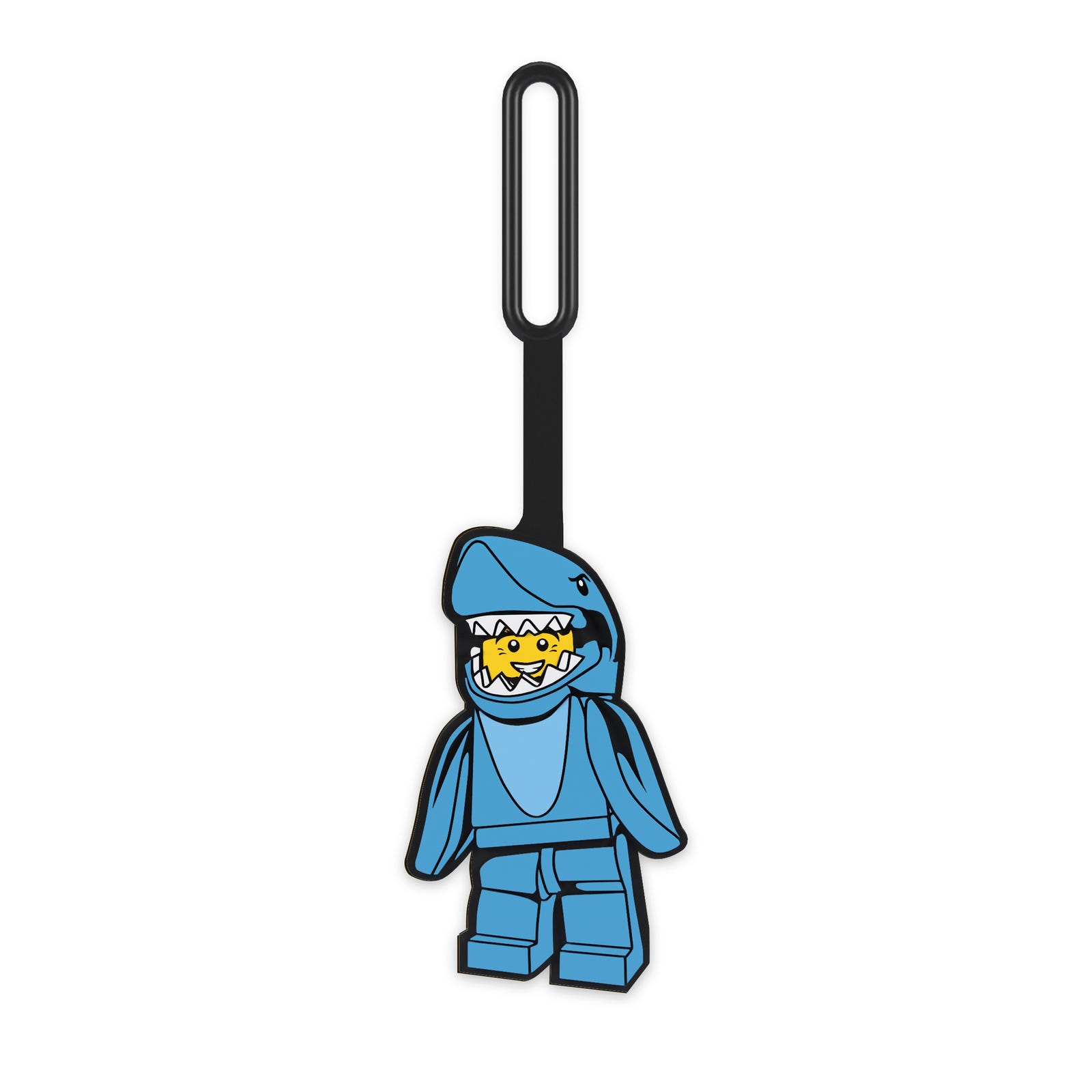 Shark Suit Guy Bag Tag LEGO Bag and Luggage Tags set (#5007229-1, 2022)