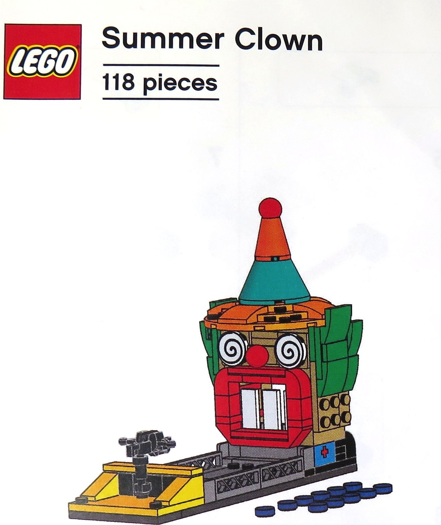 Summer Clown LEGO LEGO Brand Store set (#5007540-1, 2020)