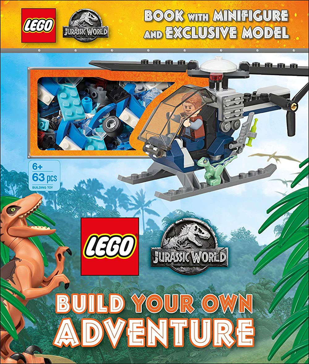 Jurassic World: Build Your Own Adventure LEGO Activity Books with LEGO Parts set (#5007614-1, 2020)