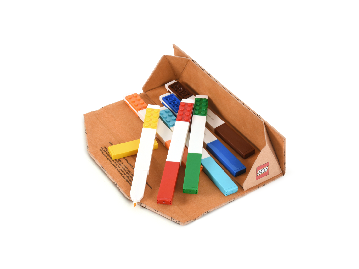 Foldable Pencil Case LEGO Stationery and Office Supplies set (#5007803-1, 2023)