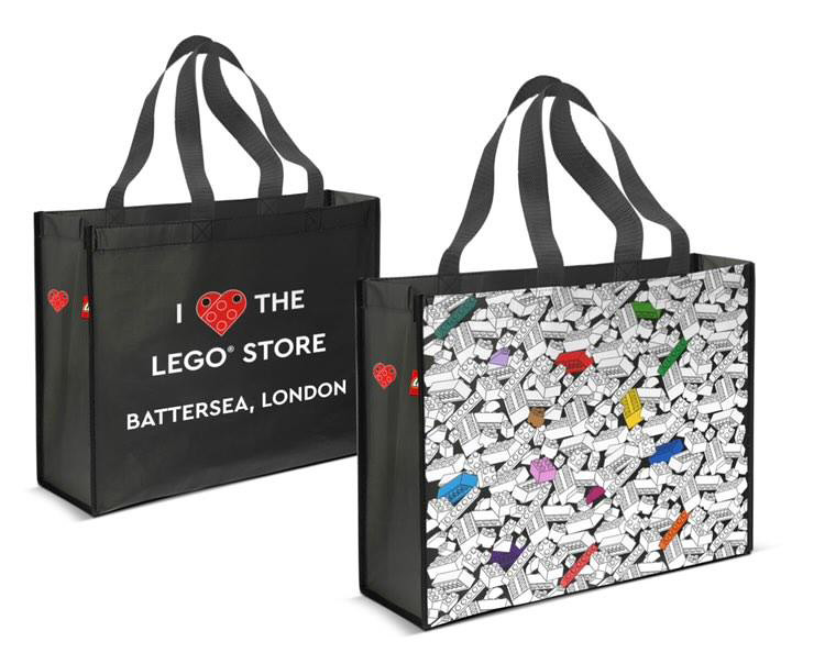 I [Heart] The LEGO Store Battersea, London Tote Bag LEGO Bags, Totes, & Luggage set (#5007815-1, 2023)