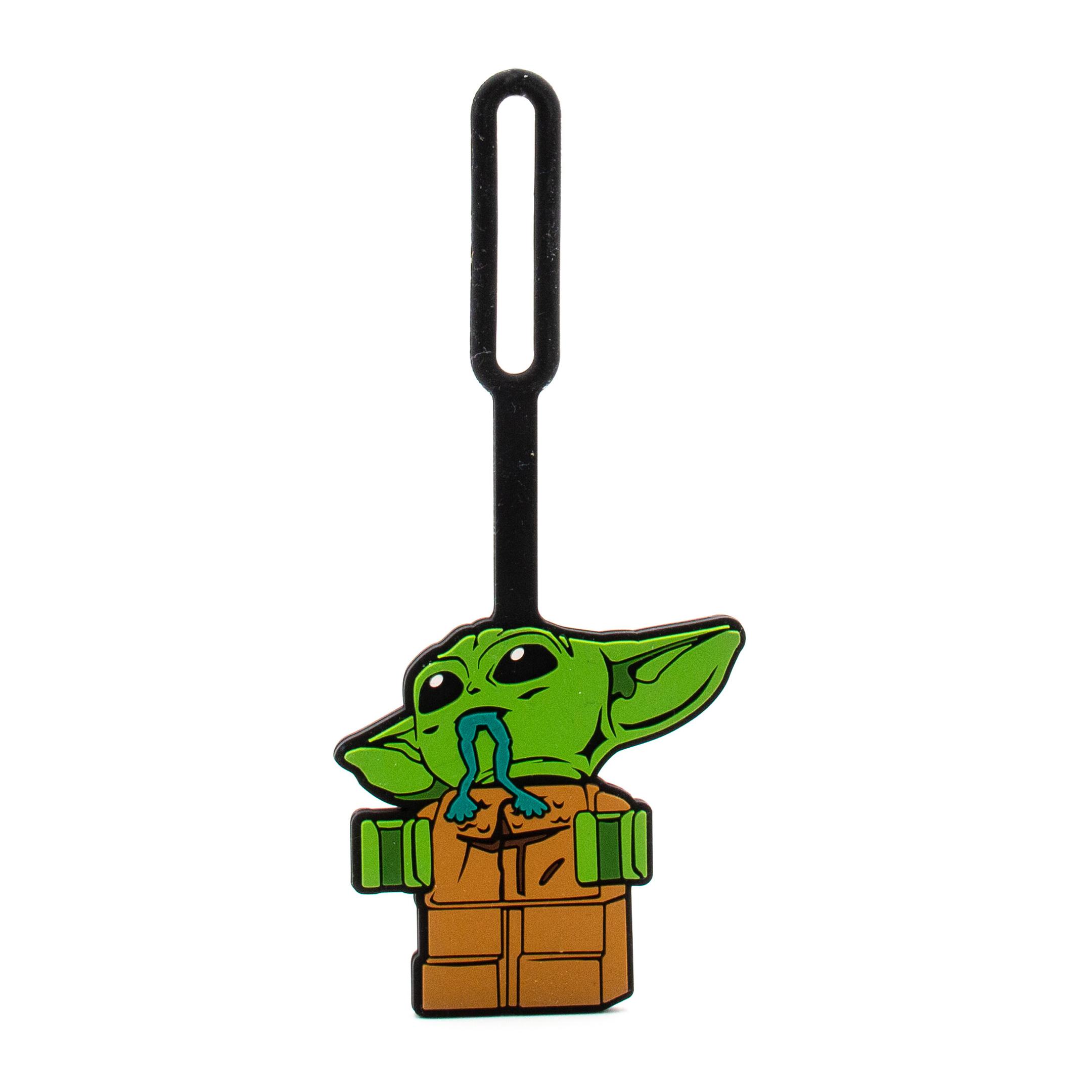 Grogu Yum Yum Bag Tag LEGO Bag and Luggage Tags set (#5008104-1, 2023)