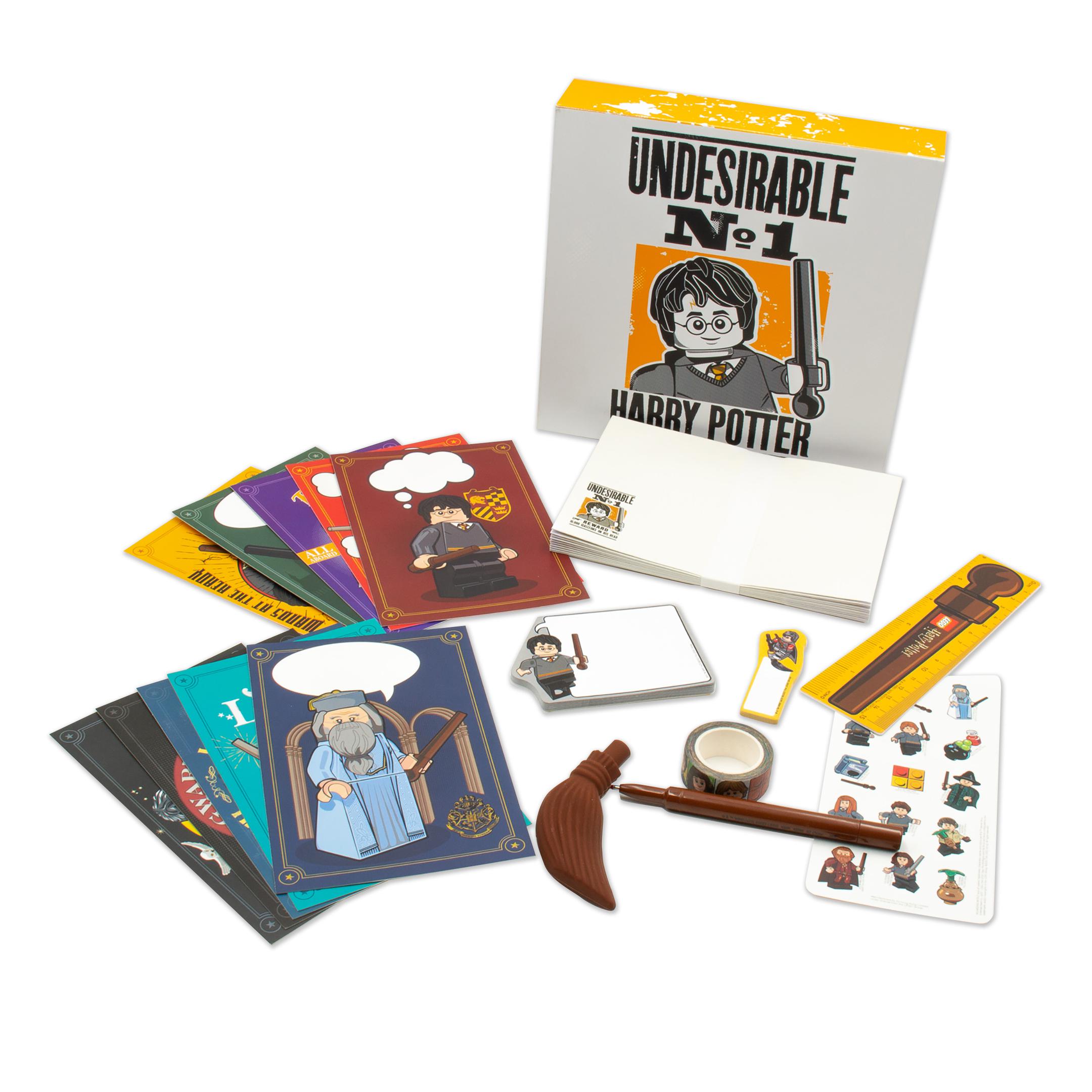 Harry Potter Pen Pal Box Set LEGO Stationery and Office Supplies set (#5008982-1, 2023)