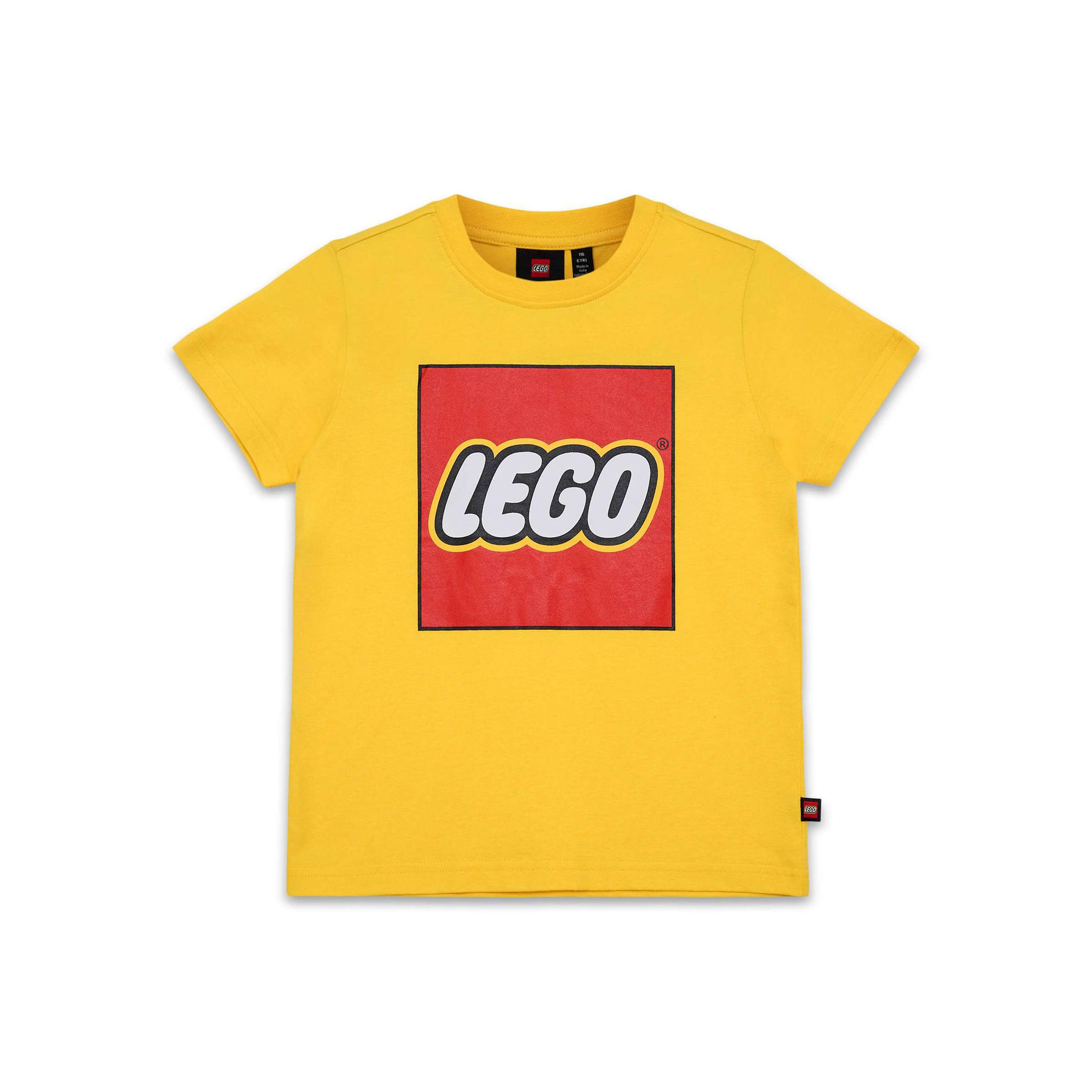 Kids' Short Sleeve Logo T-Shirt – Yellow LEGO Gear set (#5009094-1, 2024)