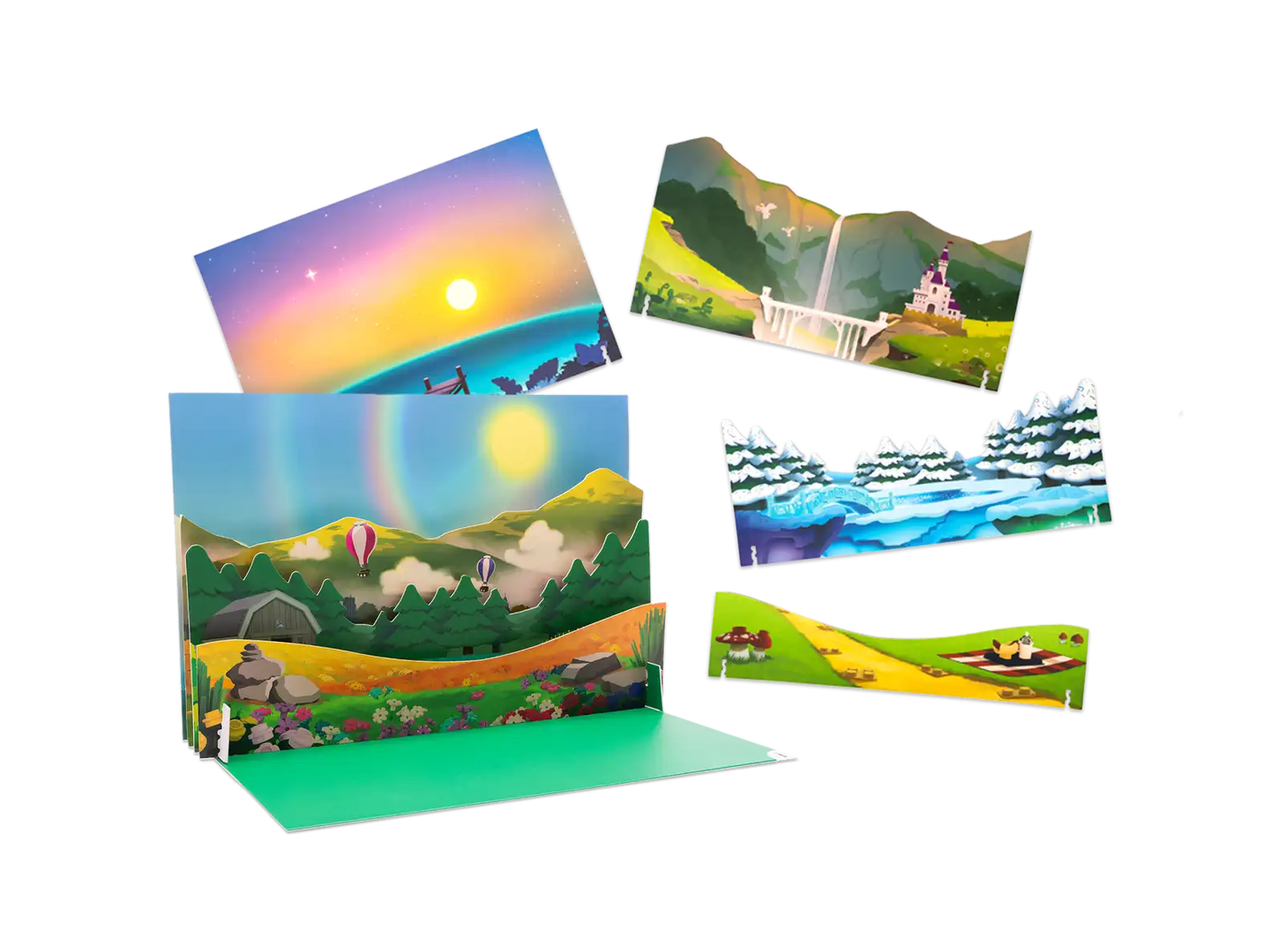 Nature Play Scene LEGO Gear set (#5009164-1, 2025)
