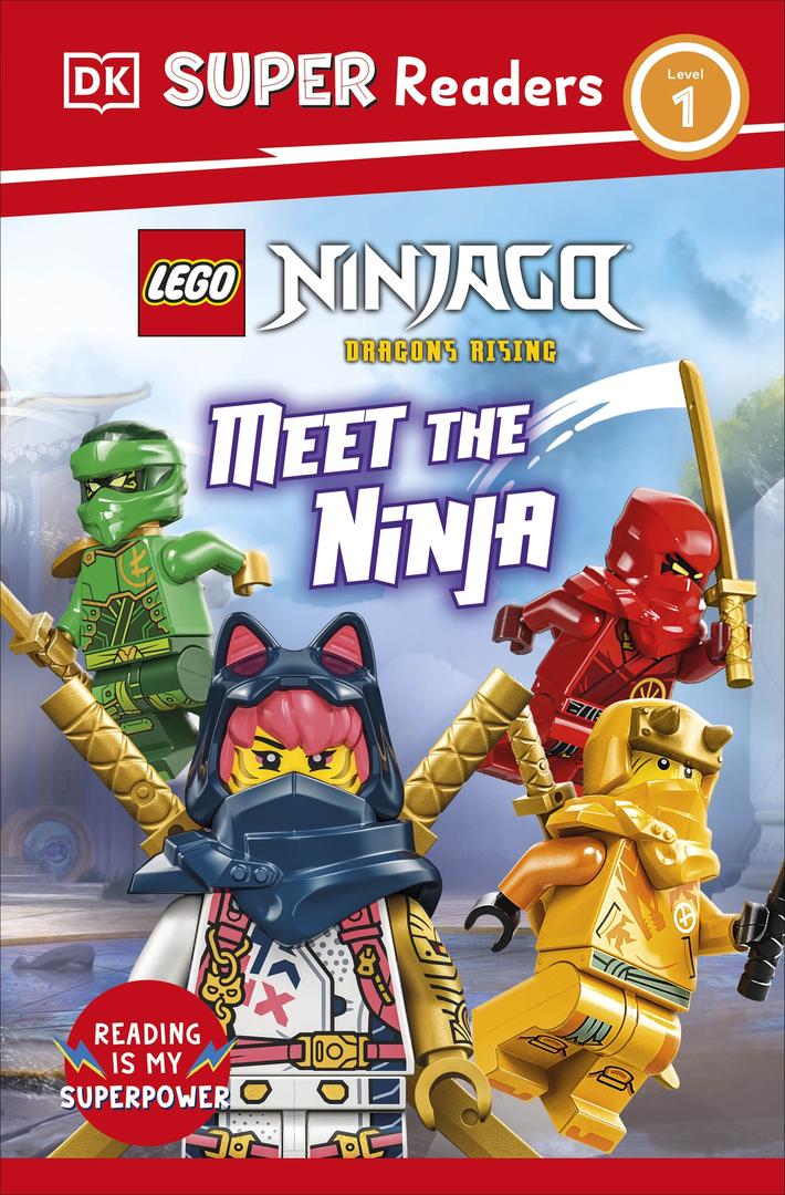 DK Super Readers Level 1: Ninjago: Dragons Rising: Meet the Ninja LEGO Story Books set (#5010327-1, 2026)