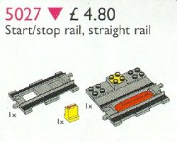 Start-Stop Rail and Straight Rail