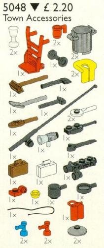 Town Accessories LEGO Service Packs set (#5048-1, 1993)