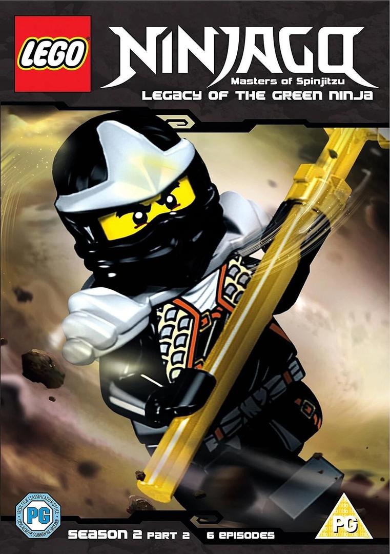 Ninjago: Masters of Spinjitzu: Legacy of the Green Ninja: Season 2: Part 2 (DVD) LEGO Audio and Visual Media set (#5051892193023-1, 2015)