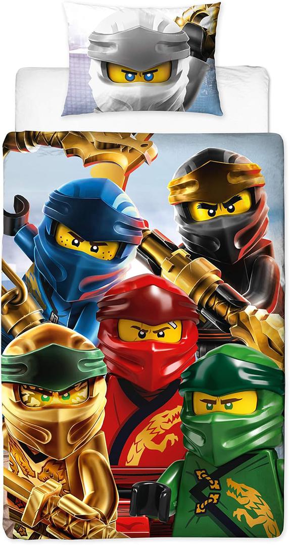Ninjago Duvet Set LEGO Houseware set (#5056197130322-1, 2020)