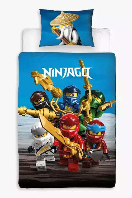 Ninjago Duvet Set LEGO Houseware set (#5056197157633-1, 2022)