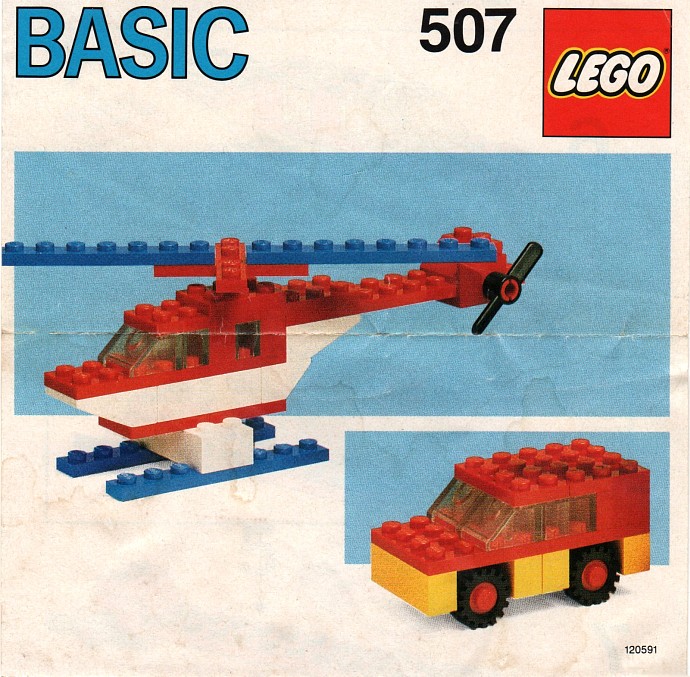 Basic Building Set LEGO Basic set (#507-1, 1987)