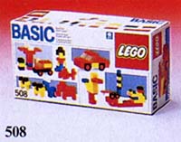 Basic Building Set LEGO Basic set (#508-1, 1985)