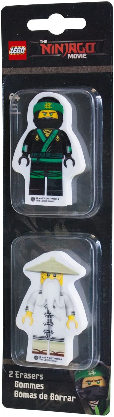 The LEGO Ninjago Movie: Eraser Set LEGO Stationery and Office Supplies set (#51966-1, 2017)