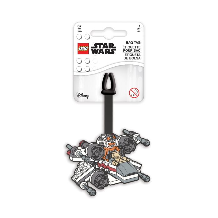 X-Wing Bag Tag LEGO Bag and Luggage Tags set (#52237-1, 2022)