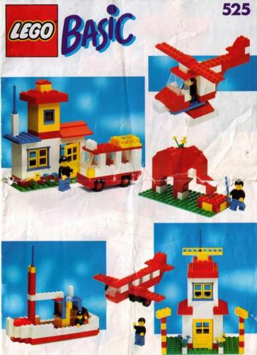 Basic Building Set LEGO Basic set (#525-1, 1990)
