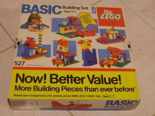 Basic Building Set LEGO Basic set (#527-1, 1987)