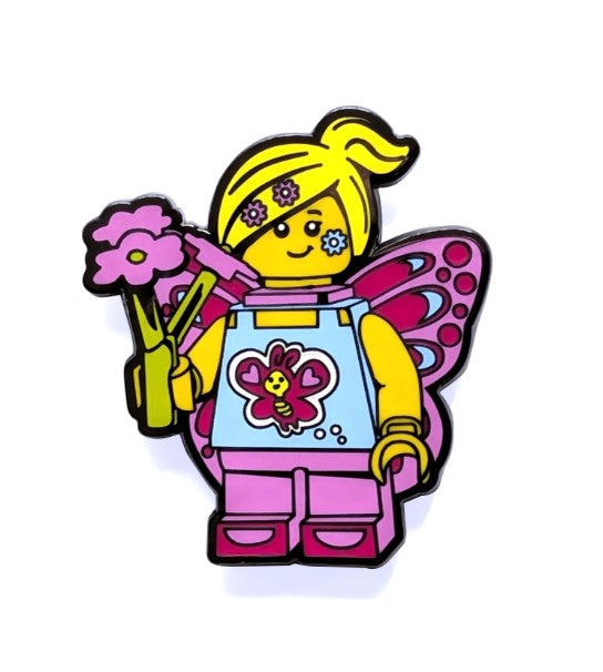 Butterfly Girl Snap Button LEGO Gear set (#53167-1, 2024)