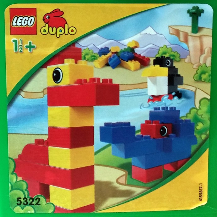 Bucket (Small Idea Bucket) LEGO Basic Set set (#5322-1, 2001)