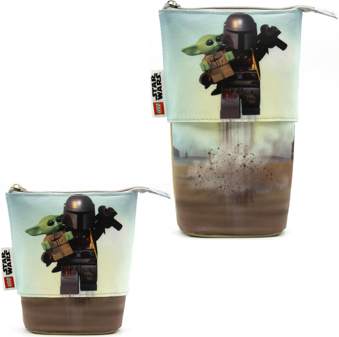 Star Wars The Mandalorian Season 3 Pop-Up Pencil Case LEGO Stationery and Office Supplies set (#53320-1, 2024)