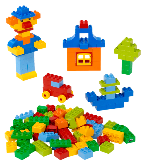 Tub (Bucket) LEGO Basic Set set (#5352-1, 2004)