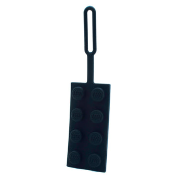 Black Brick Luggage Tag LEGO Bag and Luggage Tags set (#53654-1, 2025)