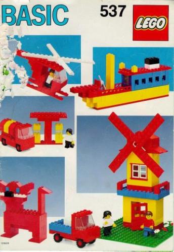 Basic Building Set LEGO Basic set (#537-1, 1987)