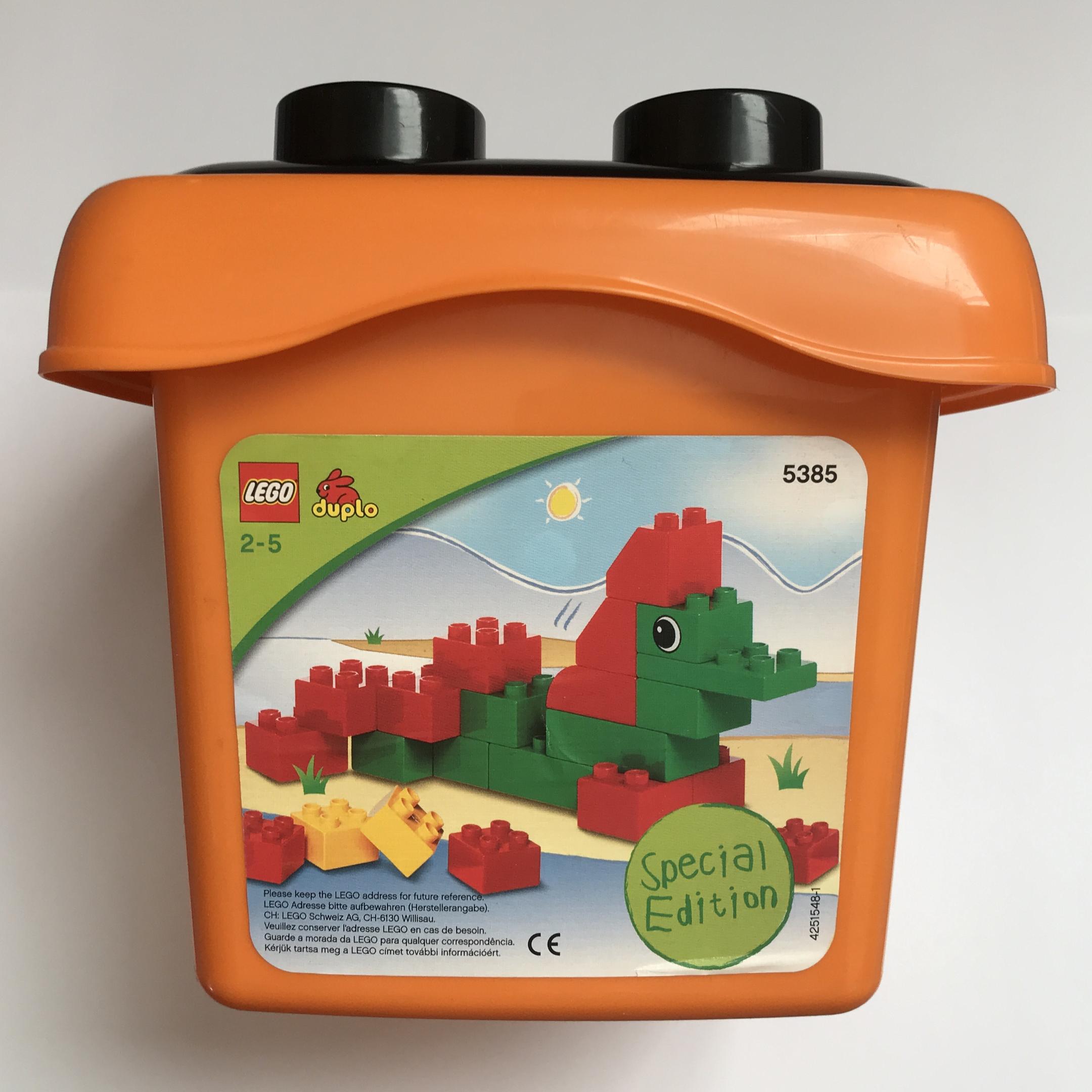 Special Edition Bucket LEGO Basic Set set (#5385-1, 2004)
