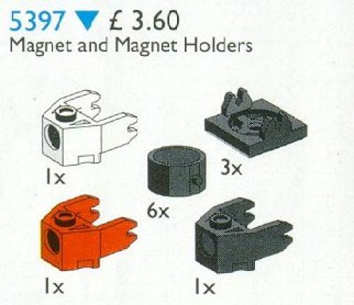 Magnets and Magnet Holders LEGO Service Packs set (#5397-1, 1996)