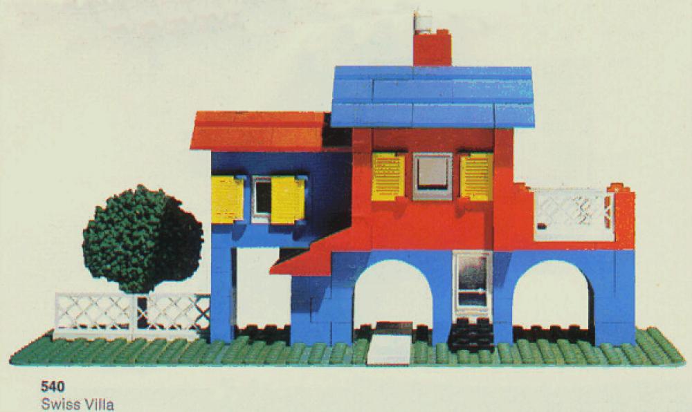 Swiss Villa LEGO set (#540-3)