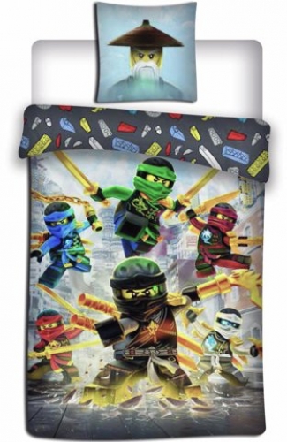 Ninjago Duvet Set LEGO Houseware set (#5425039186955-1, 2018)