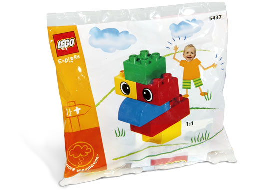 Chicken / Parrot / Turkey (Explore) LEGO Basic Set set (#5437-1, 2003)
