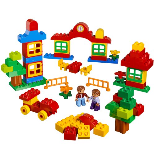 Town Building LEGO Basic Set set (#5480-1, 2006)