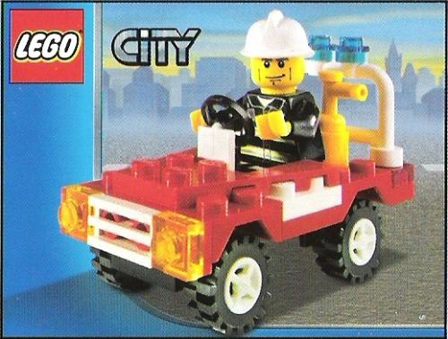Fire Car LEGO Fire set (#5532-1, 2005)