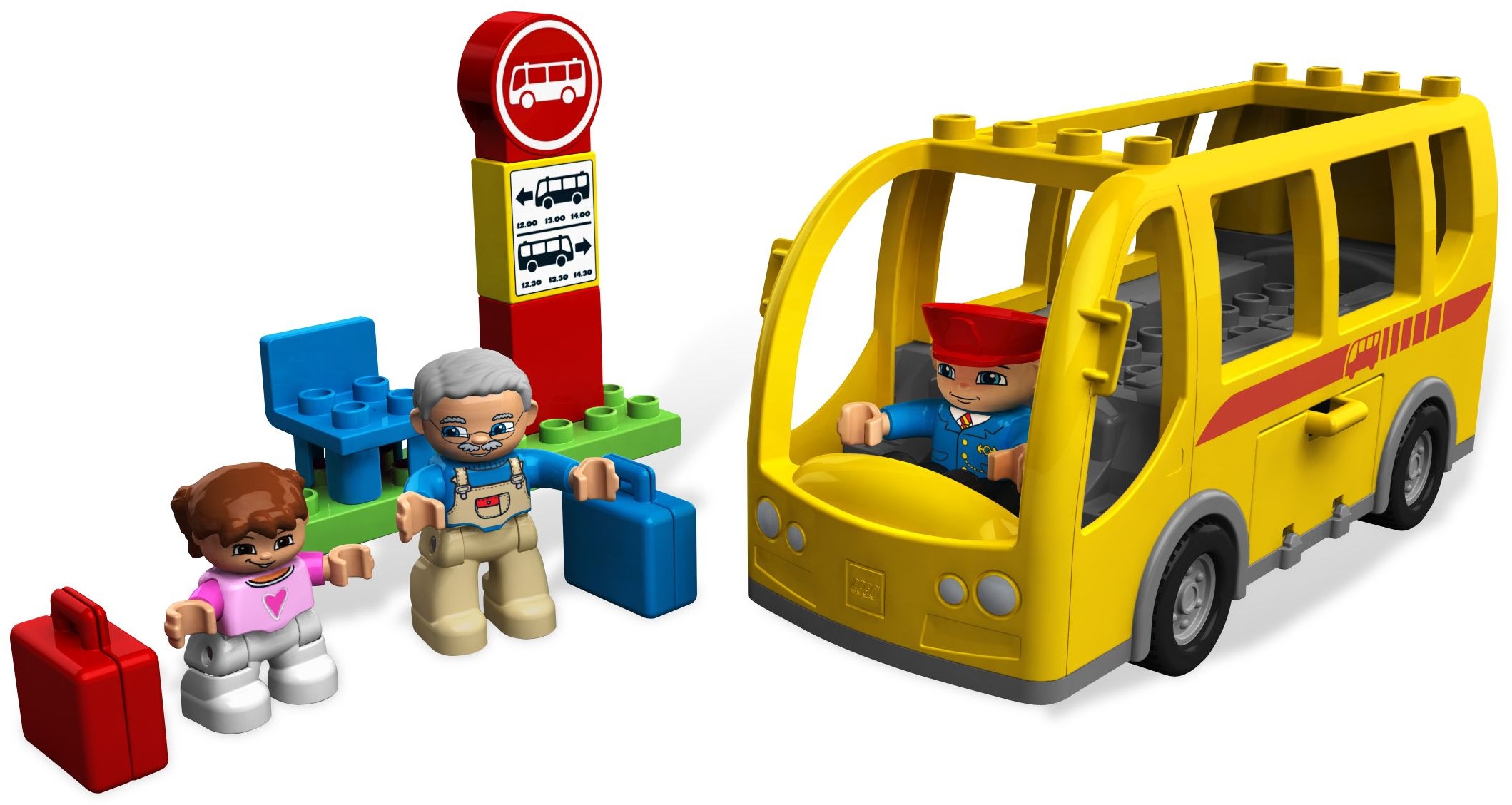Bus LEGO Legoville set (#5636-1, 2009)