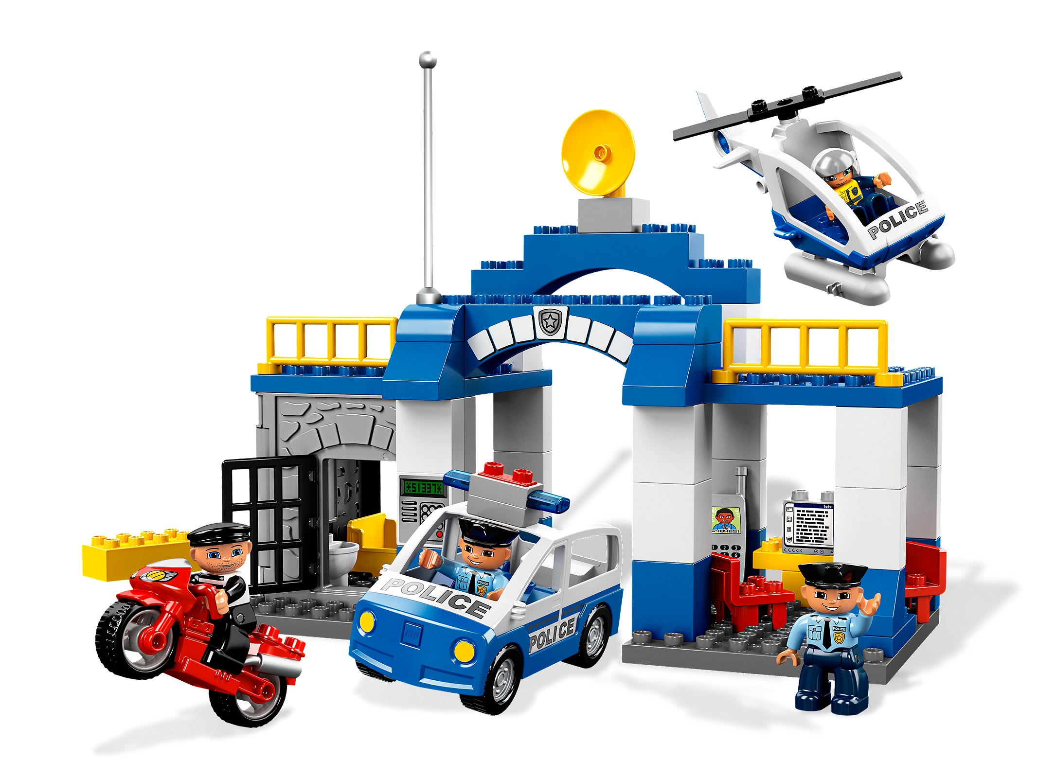 Police Station LEGO Town set (#5681-1, 2011)