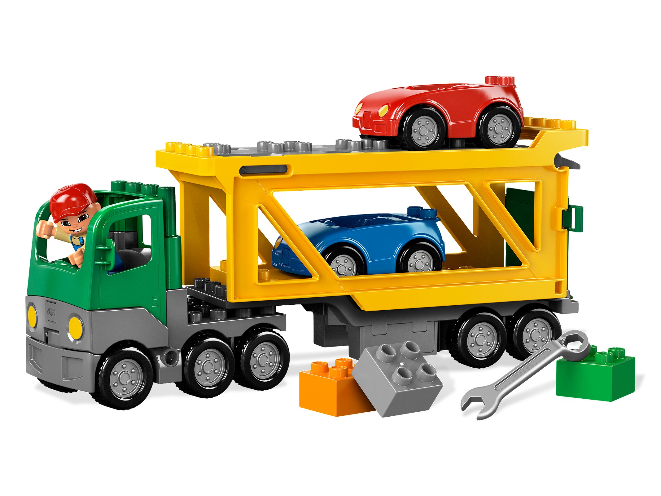 Car Transporter LEGO Town set (#5684-1, 2011)