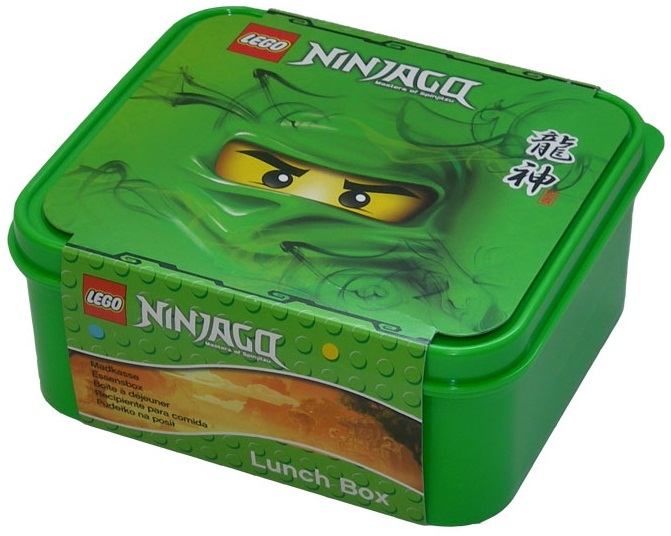 Ninjago Lloyd Lunch Box LEGO Houseware set (#5707672405038-1, 2013)